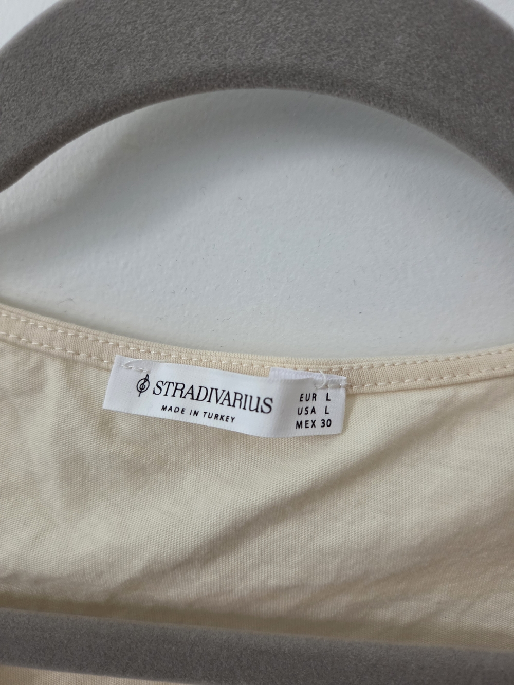 Stradivarius Cream Women's Tank Top